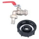 thumbnail image 1 of Accesorio de válvula de repuesto, adaptador de grifo de tanque IBC, conector de grifo de rosca gruesa, conector de tanque IBC, diseño de precisión, 1 of 8