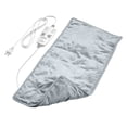 thumbnail image 1 of Pure Enrichment WeightedWarmth 3-in-1 Heating Pad - 3 InstaHeat&acirc;&cent; Settings, 3 Massage Speeds & 4.1 lbs of Weighted Pressure for Menstrual Cramps, Shoulder,, 1 of 8