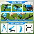 thumbnail image 2 of Bgsha Effortless Drip Irrigation 2-in-1 Pipe Cutter & Hole Punch With 115 Parts Drip Irrigation Pipe Cutter Punch Tool For Home Garden, 2 of 6