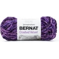 thumbnail image 2 of Bernat Crushed Velvet Potent Purple Yarn - 2 Pack of 300g/10.5oz - Polyester - 5 Bulky - 315 Yards - Knitting/Crochet, 2 of 3