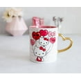 thumbnail image 4 of Sanrio Hello Kitty Love Heart-Shaped Handle Ceramic Mug | Holds 14 Ounces, 4 of 7