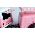 thumbnail image 4 of Volkswagen T1 Delivery Van with Ice-Cream Trailer Pink and White "Ice-Cream Shop" 1/24 Diecast Model Car by Motormax, 4 of 4