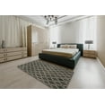 thumbnail image 5 of Ahgly Company Machine Washable Indoor Rectangle Contemporary Khaki Green Area Rugs, 2' x 3', 5 of 7