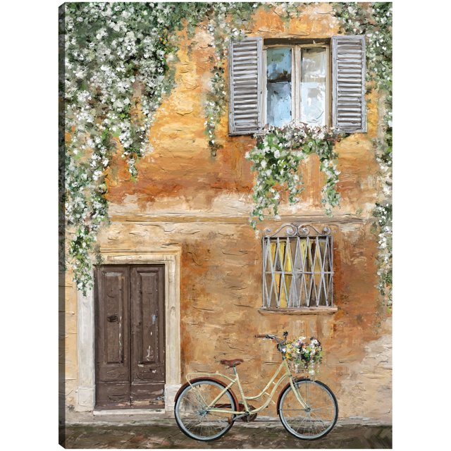 Cuadro Decorativo - Bella casa Jr Impresión en canvas, estrechado