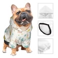 thumbnail image 3 of Fotbe Chicken Sudadera con Estampado para Perros Pequeños – Suéter con Capucha para Mascotas, Tela Suave de Forro Polar con Bolsillo-X-Large, 3 of 7
