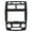 B, variant on Car Radio Faceplate For Kia For Sportage 2005 2010 9 Inch Abs Frame Offering Scratch Protection And Aesthetic Upgrade