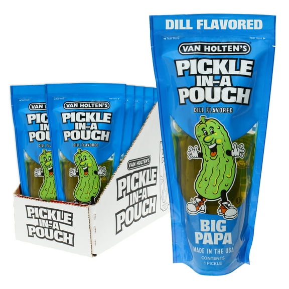 Van Holten's Pickles - Big Papa Pickle-In-A-Pouch - 12 Pack