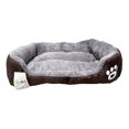 thumbnail image 1 of Cama Para Mascotas Talla X L - Estampado Huella marron Extragrande Giropet Cama XL, 1 of 6