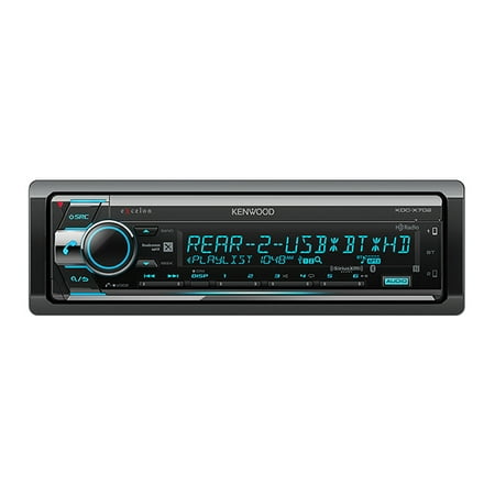 Kenwood KDC-X702 CD Receiver w/Bluetooth & HD Radio (Certified