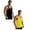 Black 1PCS & Yellow 1PCS, variant on Men's Bodybuilding Stringer Tank Tops Y-Back Gym Fitness Workout Training Running T-Shirts Athletic Sleeveless Top, 2 Pack