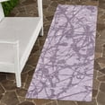 thumbnail image 6 of Addison Rugs Chantille Indoor/Outdoor Transitional Abstract Lavender Machine Washable Runner Rug, 2'3" x 7'6", 6 of 7