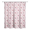 thumbnail image 2 of Creative Products Pink Mod Flowers 71x74 Shower Curtain, 2 of 2