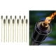Matney Torches Extérieures en Métal (Bamboo) – image 4 sur 5