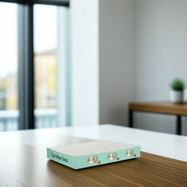 LEORX Paper Cat Litter Box with Semi Enclosed Splash Guard for Clean Disposal