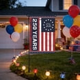 thumbnail image 4 of 250th Anniversary Independence Day Banner Celebration for Window Wall Home Outdoor, 4 of 5