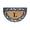 Monogram L, variant on Legendary Doormats 22" x 36" Monogrammed Half Moon Coir Doormat with Non Slip Rubber Border Design Custom Entrance Mat - Monogram A