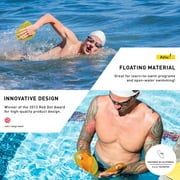 FINIS Agility Floating Swimming Paddle in Yellow, Multiple Sizes