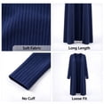 thumbnail image 5 of Qzwdhjm Long Cardigan Sweaters for Women Ribbed Knit Open Front Duster Cardigans with Slit Side Long Sleeve Casual Fall Sweater Coats, 5 of 8