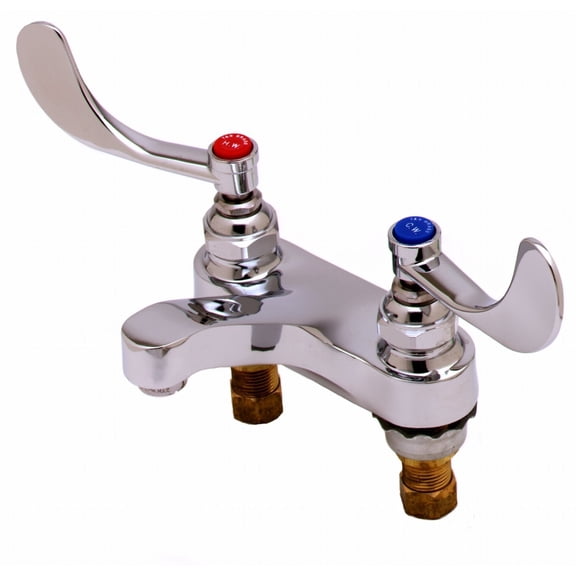 T And S Brass B-0890-Cr Deck Mounted Medical Faucet - Chrome