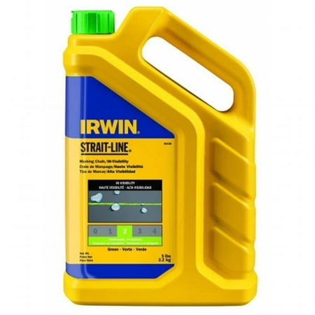 

Irwin Strait-Line 5-Lb. Fluorescent Greenchalk Refill
