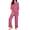Love Print, variant on Ekouaer Womens Pajamas Sets 2 Piece Lounge Set 3/4 Sleeve Tops and Long Pants Soft Pjs Loungewear with Pockets