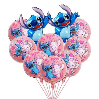 Lilo & Stitch Theme Birthday Party Decorate Supplies Set, Balloons Banner  Cake Toppers 