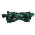 thumbnail image 1 of Weiweiguan 1 Pce Collier de Noël pour Animaux Design Classique Nœud Papillon Collier Décoratif pour Chat, 1 of 6