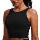 thumbnail image 1 of Top Deportivo CRZ YOGA Butterluxe Cuello Alto con Relleno Negro XL, 1 of 5