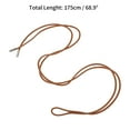 thumbnail image 3 of Unique Bargains 1 Pc Festival Wrap Belt Elegant Buckle Leather Cord Adjustable Waist Cord for Women Light Brown, 3 of 5