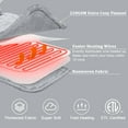"Weighted Electric Heating Pad for Neck, Shoulder, Back Pain Relief