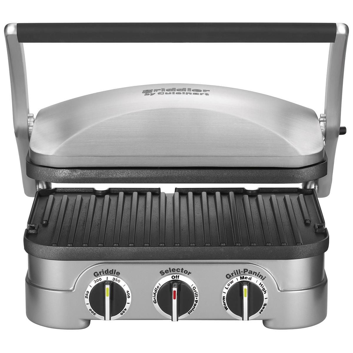 Cuisinart Stainless Steel 5-in-1 Griddler with Reversible Nonstick