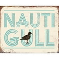 thumbnail image 3 of Brando, JJ 14x12 Black Modern Framed Museum Art Print Titled - Nautigull, 3 of 5