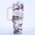 thumbnail image 4 of Vaso de hielo de acero inoxidable 304 de segunda generación, taza de transferencia de pintura de gran capacidad para automóvil, taza con asa de aislamiento portátil para exteriores, 4 of 5