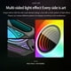thumbnail image 5 of COOLMOON DM1 5V 3PIN ARGB 12V 4PIN PWM Luminous PC Case Fan (Negro Positivo, 5 of 8