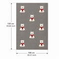 thumbnail image 2 of Ouuluon Soft Flannel Throw Blanket, 59x39 inch Cozy Cover for Bedroom and Living Room, 2 of 7