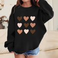 thumbnail image 2 of ZHOUCHANKIDS Sweatshirts For Girls Cropped Trendy Y2k Hood Long Sleeve Crew Neck Sweatshirts Letter Printed Lightweight Sweatshirts Blouse Top 5-6 Years, 2 of 5