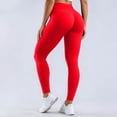 thumbnail image 5 of WERYOUNG Seamless Low Rise Yoga Pants For Women Stretchable Workout Leggings Non See Through Fitness Running Trousers Comfortable Bottoms L, 5 of 6