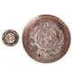thumbnail image 2 of Quemadores de incienso de cobre rojo, placa de zodiacos, soportes redondos para varillas de incienso, decoración del hogar, 2 of 5