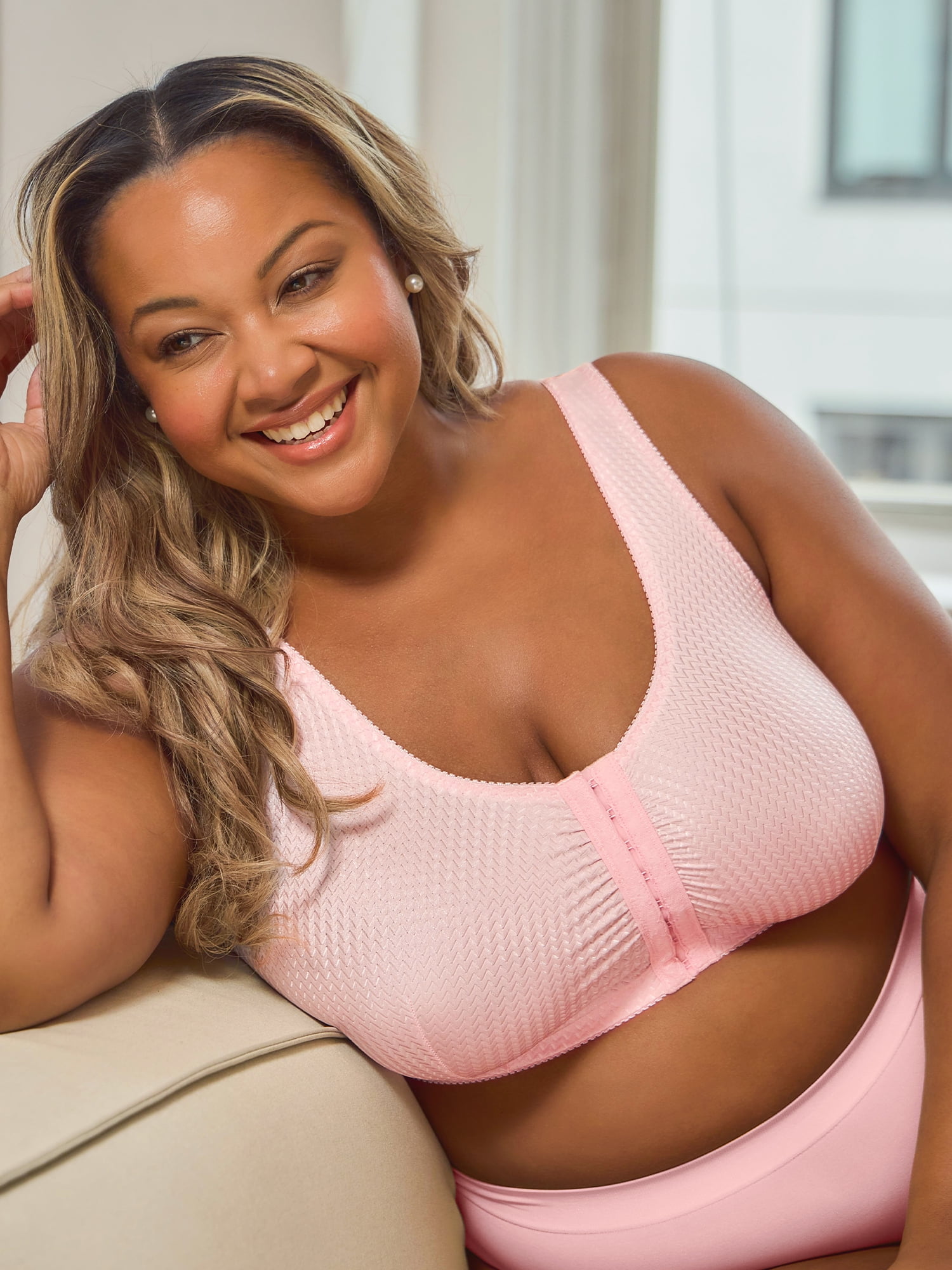 The Marlene - Wireless Silky Front-Closure Comfort Bra