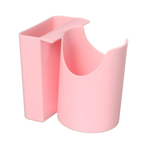 Uxcell Cup and Phone Holder for Beach Bag, 2 in 1 Water Bottle Holder, Organizer Beach Tote Bag Accessories for Cups Coffee Drinks Bottles Phones, Pink