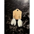 thumbnail image 6 of Cowhide Teardrop Earrings - Unique  Boho Chic | Statement Earrings for Women, 6 of 7