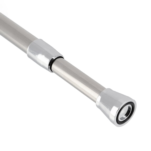 Tension Adjustable Shower Curtain Rod 43-79 Inches Stainless Steel Chrome