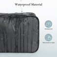 thumbnail image 5 of Neceser Maliton para hombre y mujer | Grande para viajar | Bolsa Higiénica Compacta Colgante con 4 Compartimentos | Bolsa de ducha de baño impermeable (negro), 5 of 5