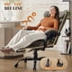thumbnail image 3 of Yeshouse Silla de oficina grande y alta de 227 kg con reposapiés - Silla ergonómica ejecutiva de cuero para computadora, silla para juegos giratoria reclinable de 90 a 155° con soporte lumbar, 3 of 7