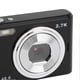 thumbnail image 4 of Digital Camera 2.4 Inch IPS Screen 2.7K 48MP 8X Zoom Autofocus Portable Digital Camera for Kids Students Black, 4 of 4
