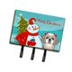 thumbnail image 1 of Caroline's Treasures BB1870TH68 Muñeco de nieve con correa o llavero Shih Tzu gris plateado, grande, multicolor Caroline's Treasures BB1870TH68, 1 of 1