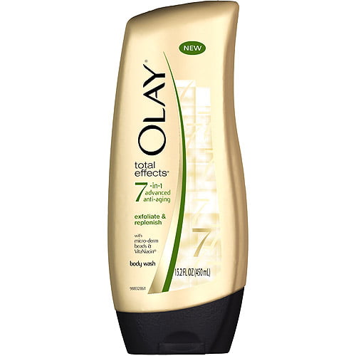 Olay Total Effects Advanced AntiAging Exfoliate and Replenish Body Wash 15.2 Oz