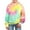 tgd317#-Yellow, variant on Girl Hoodies & Sweatshirts Spring And Autumn Children'S Tie Dye 3D Printed Hoodie Pullover Sweatshirt Out Wear Black 110