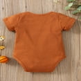 thumbnail image 2 of Combinaison à Manches Courtes avec Imprimé Lettre Baby Romper, 2 of 5
