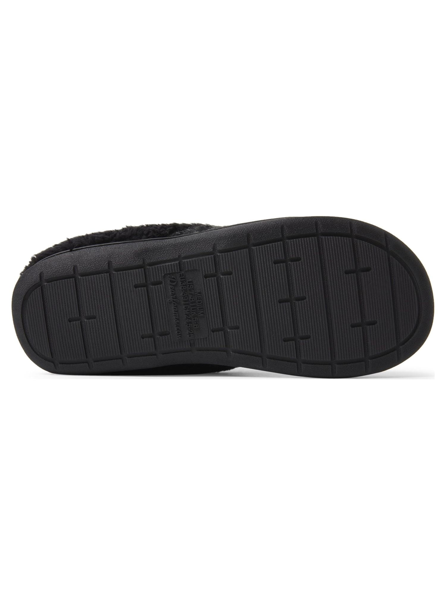 Dearfoams Cozy Comfort Women's Cable Knit Clog Slippers